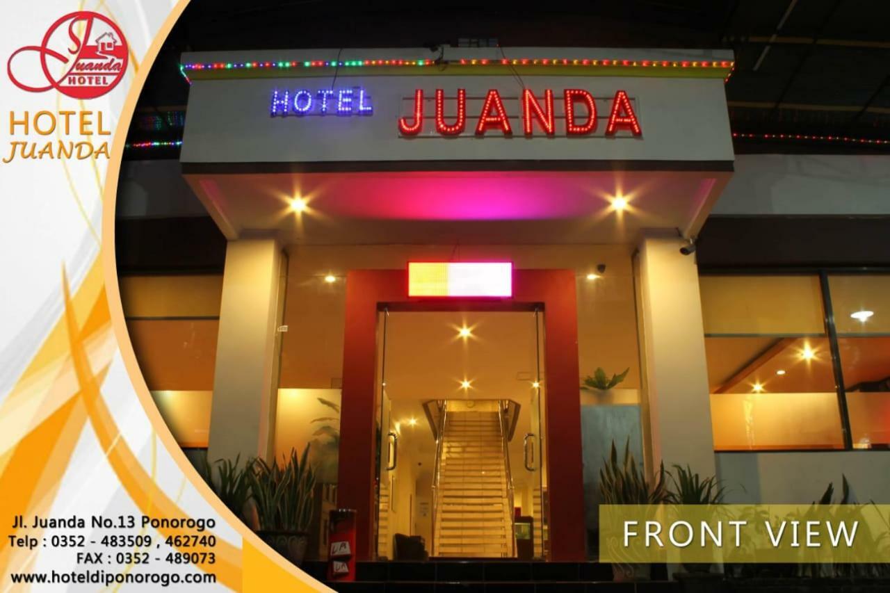 Juanda Hotel Ponorogo Exterior foto