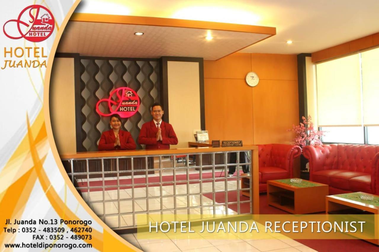 Juanda Hotel Ponorogo Exterior foto